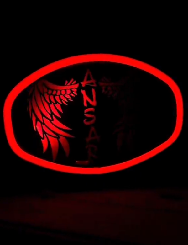 Custom name backlights Devil Wings Styles