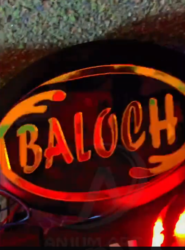Custom name backlights Mirror New Style