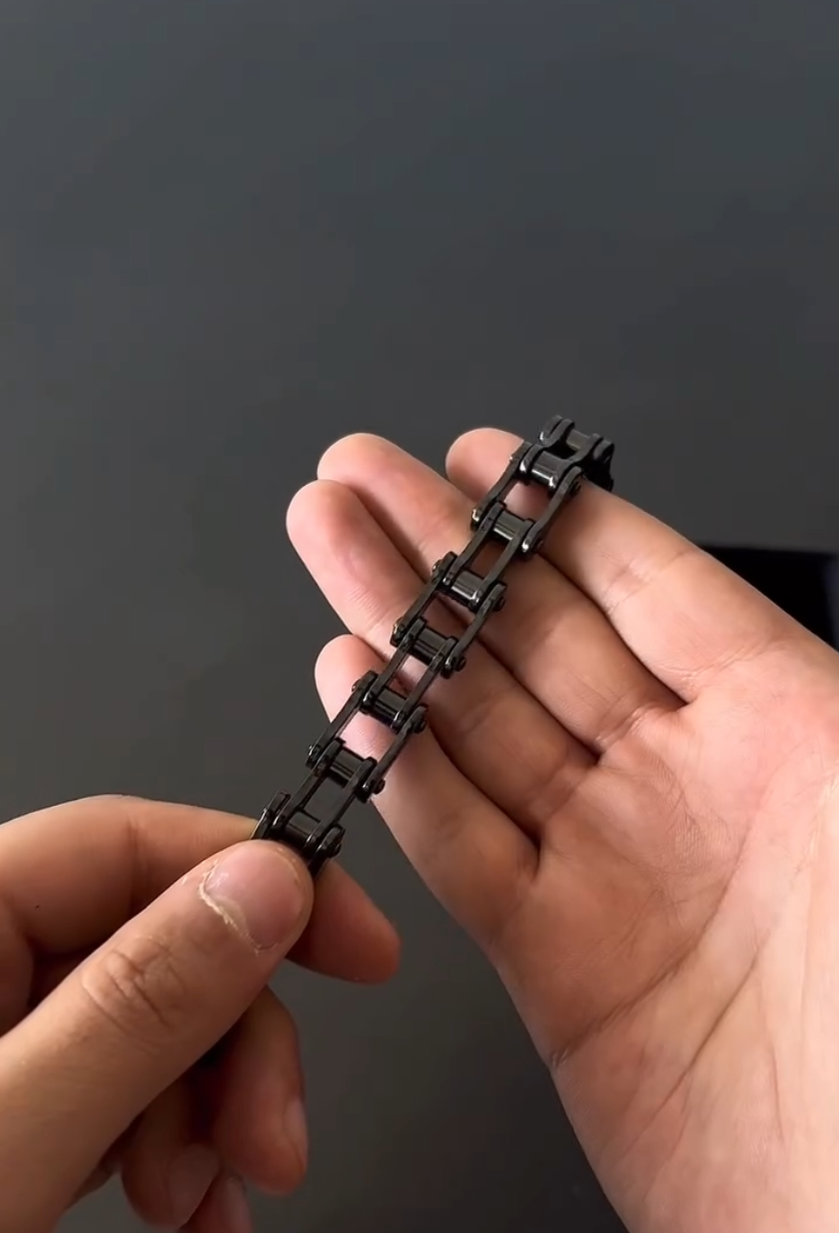 Davieslee Heavy 's Bracelet Black Silver Stainless Steel Wristband Male Party Jewelry 14/19/23mm